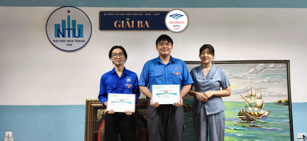Tổng kết và vinh danh các gương mặt xuất sắc tại Cuộc thi Olympic Tin học Sinh viên NTU năm học 2026 – 2027