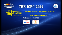 Điểm thi Trường Đại học Nha Trang hoàn thành tổ chức Kỳ thi Lập trình sinh viên quốc tế ICPC khu vực miền Trung 2026